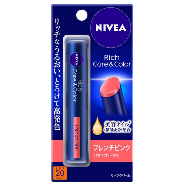 NIVEA Rich Care & Color French Pink | SPF20 Bálsamo Labial