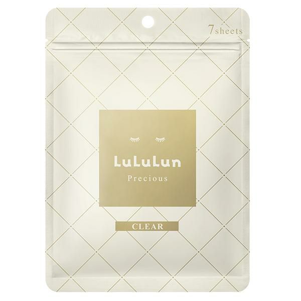 Lululun Precious Clear 7 Pz | Mascarilla Japonesa Antiedad