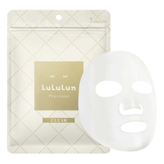 Lululun Precious Clear 7 Pz | Mascarilla Japonesa Antiedad