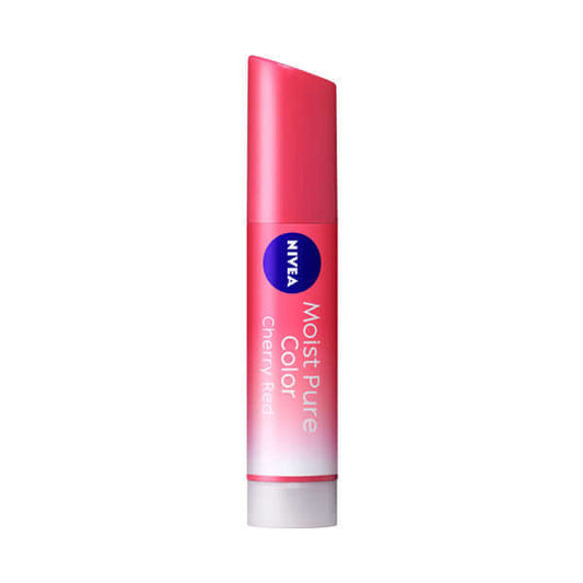 NIVEA Moist Pure Color Cherry Red 3.5g | SPF 20 Labial