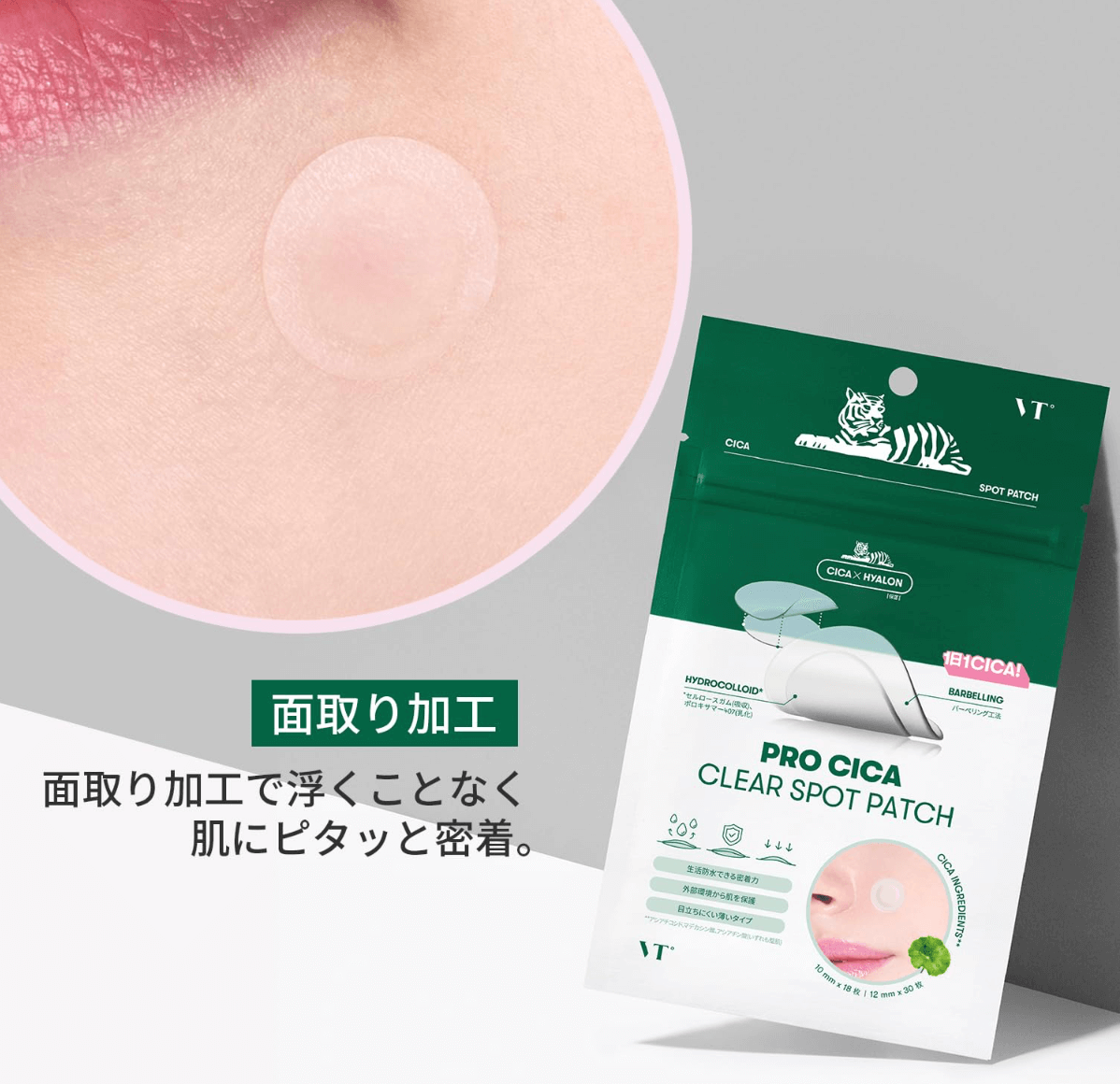 Pro Cica Clear Spot Patch | Parches Invisibles Anti-acné