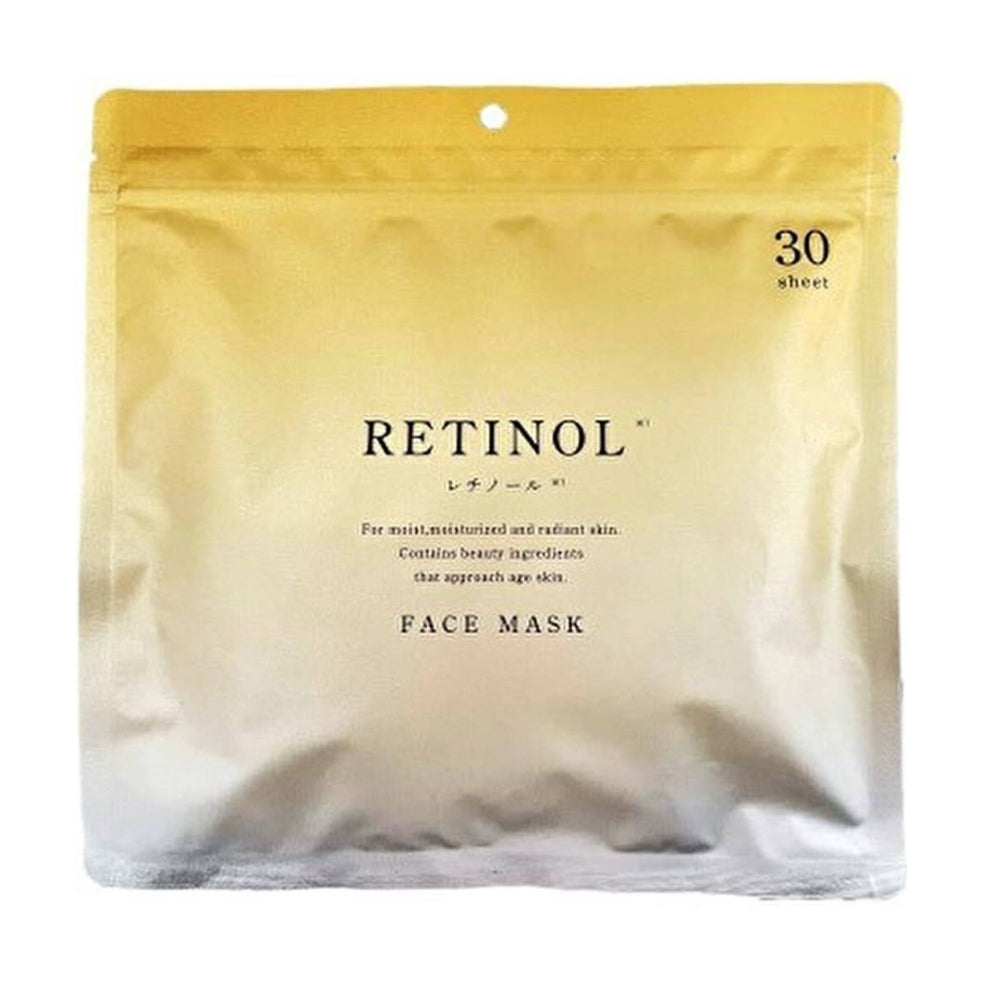 Mascarilla Facial con Retinol 30 Piezas Japonés