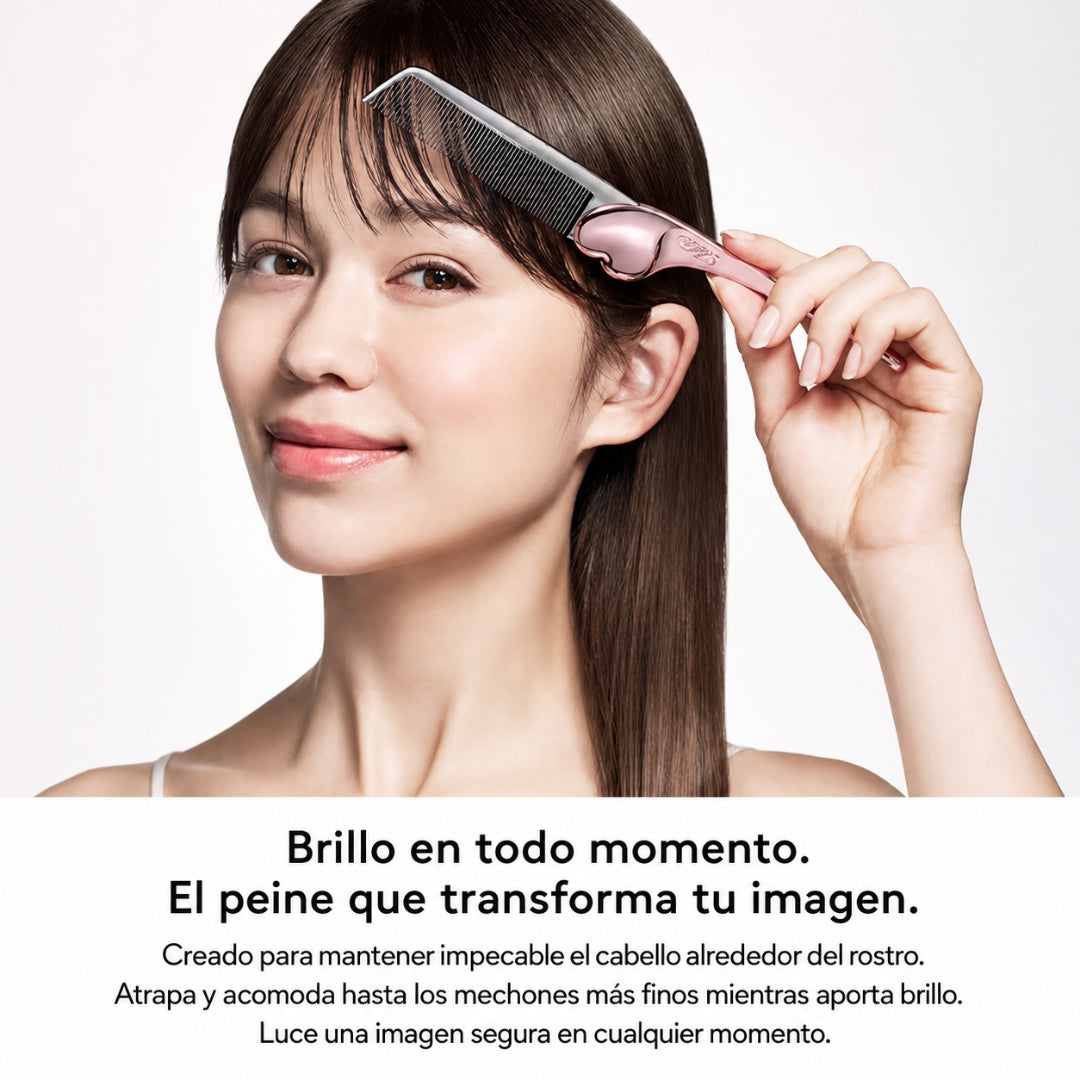 ReFa Heart Comb Aira – Peine Plegable Antiestático