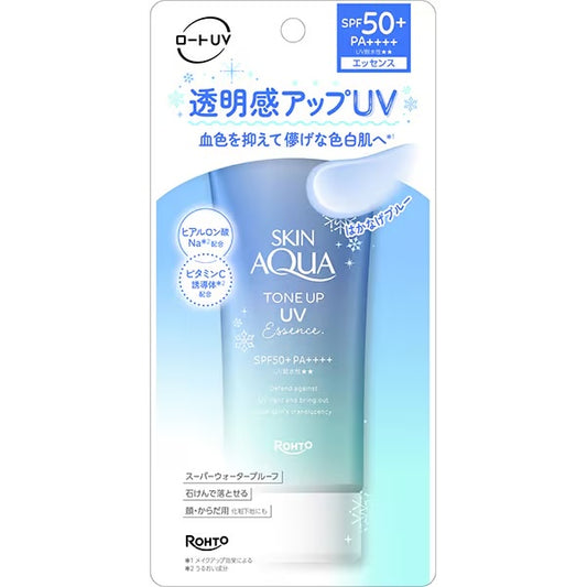 Protector Solar Skin Aqua Tone Up Blue SPF50+ 80g