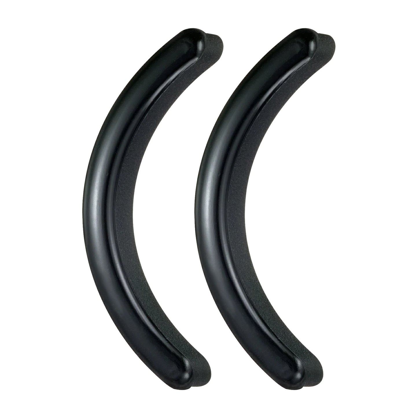 Repuesto de rizador de pestañas Shiseido en color negro, set de 2 almohadillas de silicona para rizador.