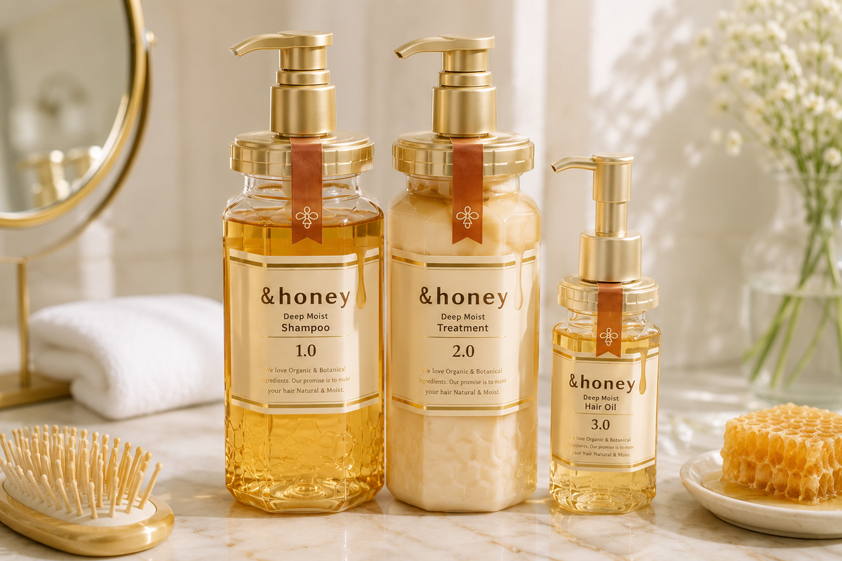 &honey | Haircare Japonés para Cabello Seco y Maltratado