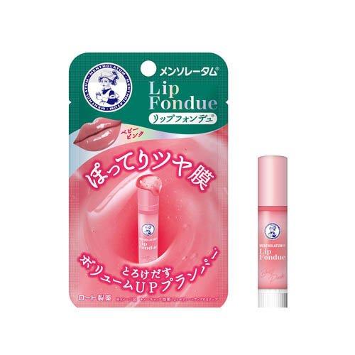 Bálsamo Mentholatum Lip Fondue Baby Pink 3.2 g Japonés
