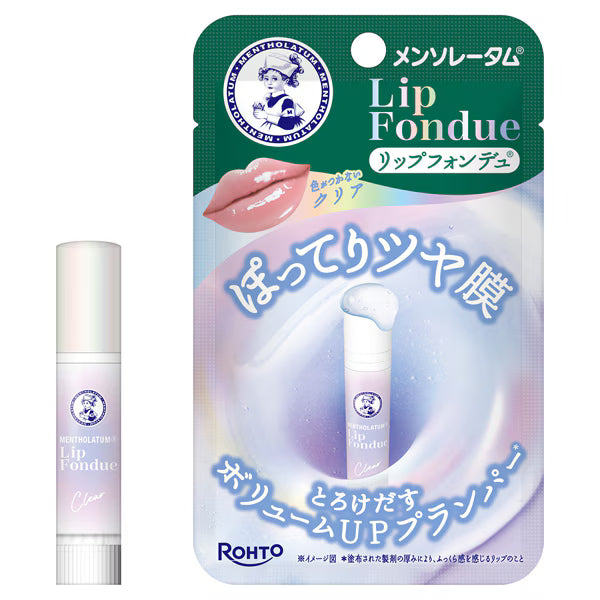 Bálsamo Labial Mentholatum Lip Fondue Clear 3.2g Japonés