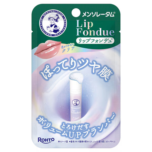 Bálsamo Labial Mentholatum Lip Fondue Clear 3.2g Japonés
