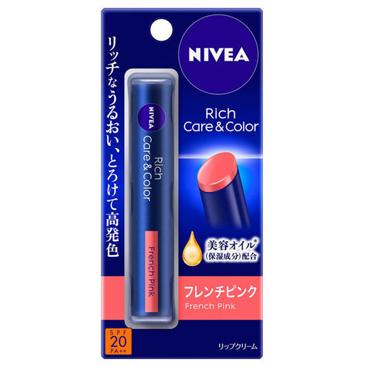 NIVEA Rich Care & Color French Pink | SPF20 Bálsamo Labial