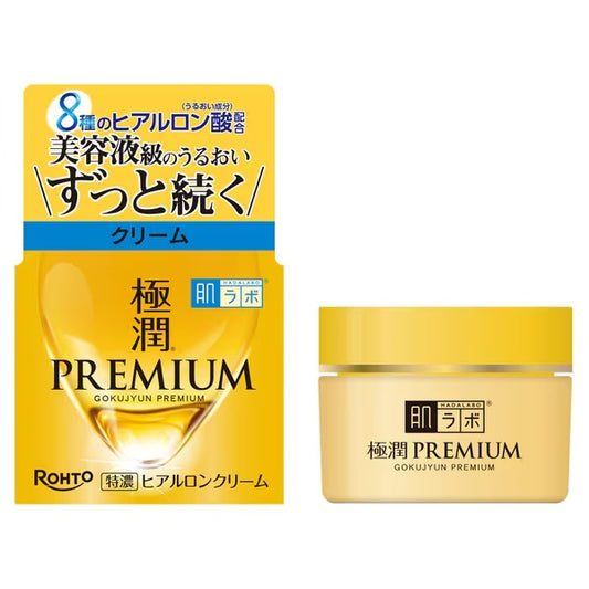 Hada Labo Gokujyun Hyaluronic Premium Crema Hidratante 50g