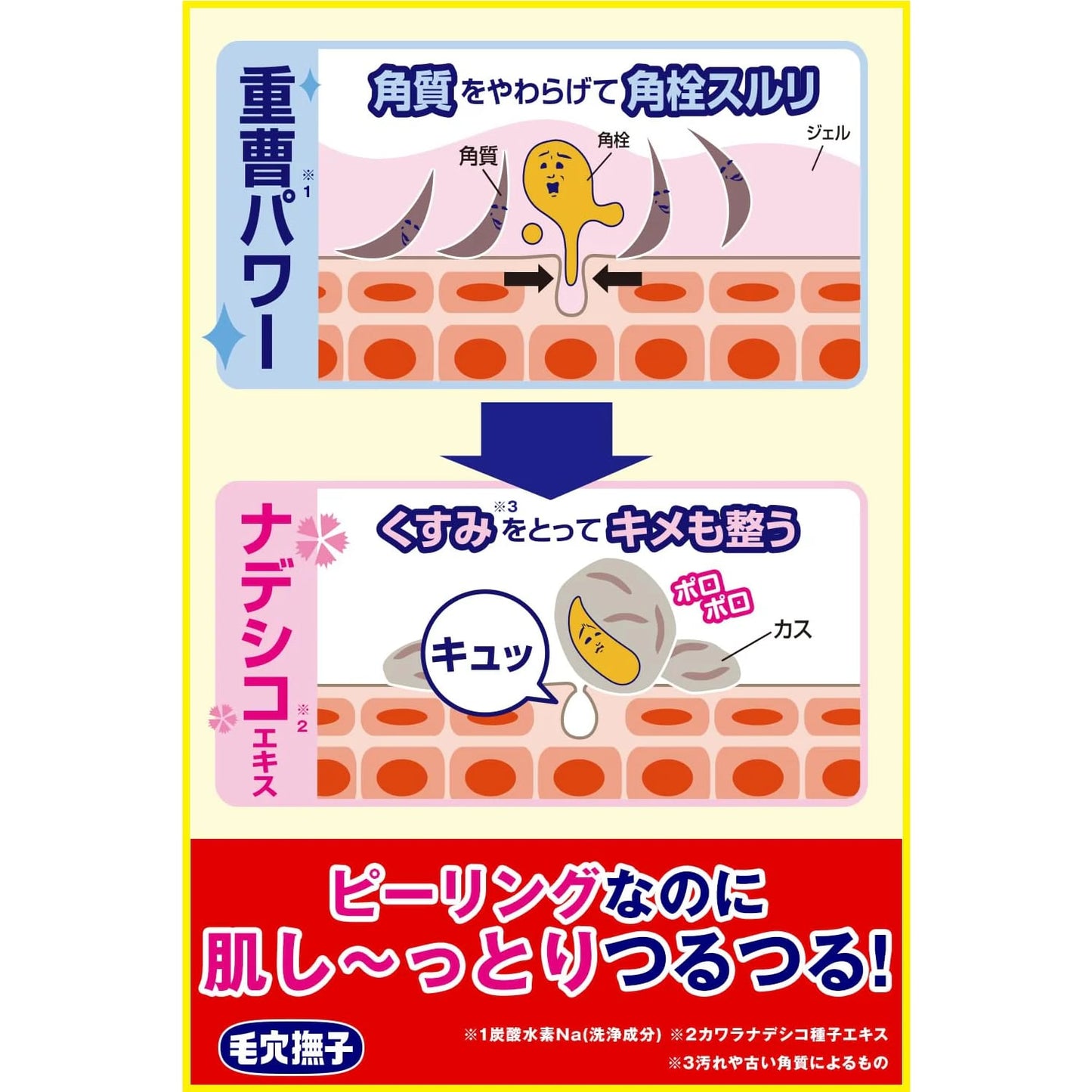 Gel Exfoliante Keana Nadeshiko Japonés Hidratante 200 ml
