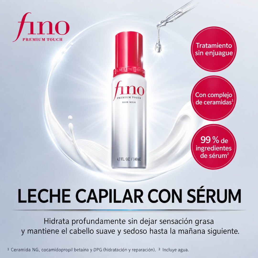 Fino Premium Touch Leche Capilar Reparadora 140 ml