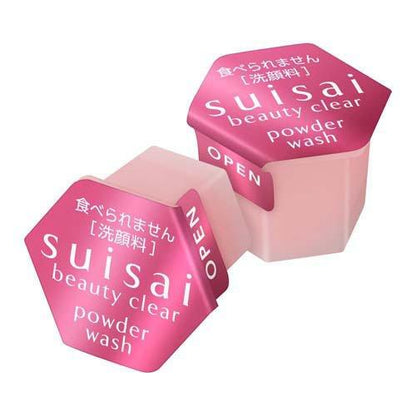 Kanebo Suisai Pink Powder Wash 32 pz | Limpiador en Polvo