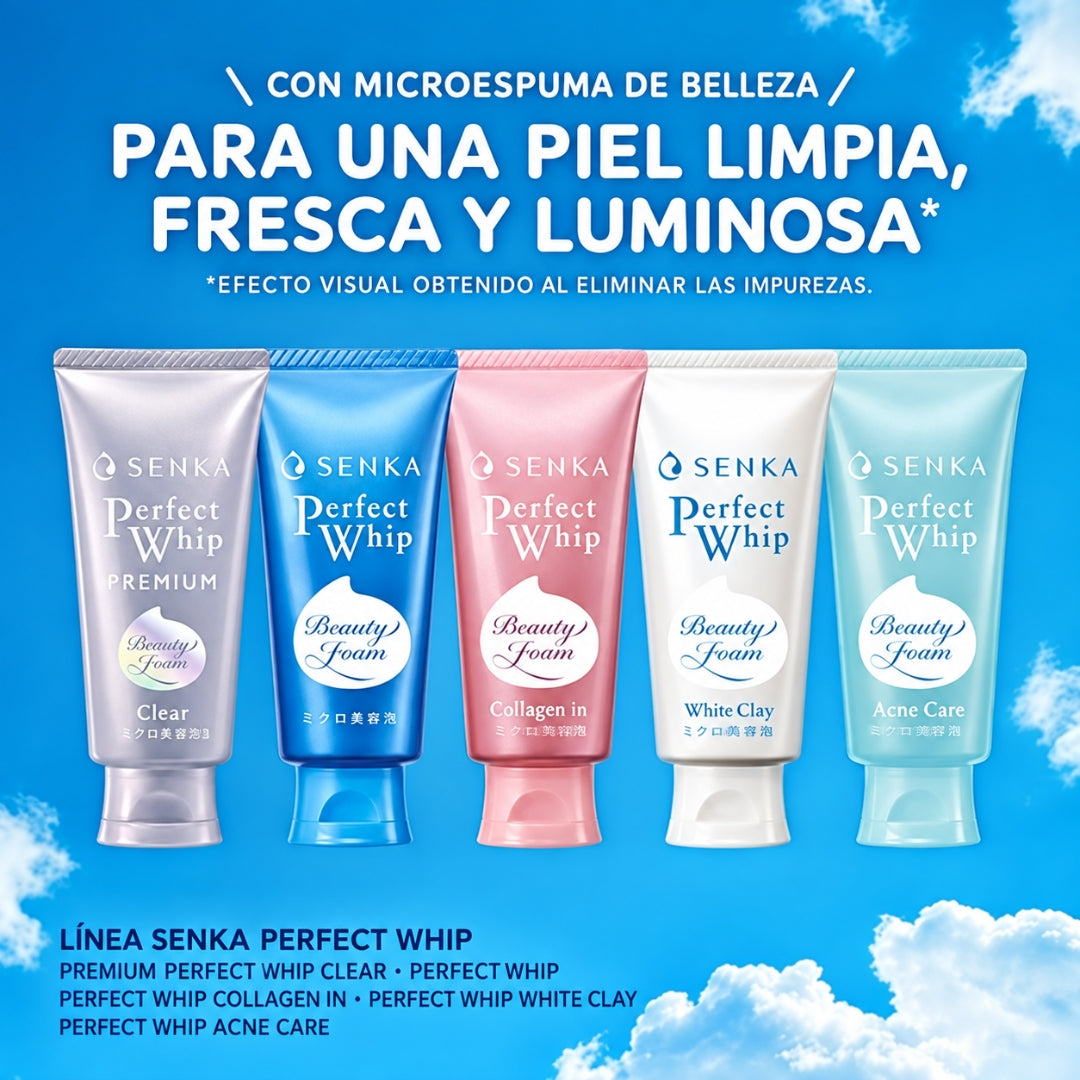 SENKA Perfect Whip Acne Care Limpiador Facial 120 g