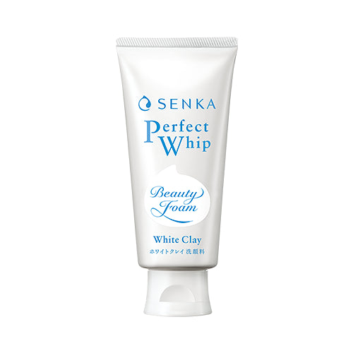SENKA Perfect Whip White Clay Limpiador Facial Japonés 120 g