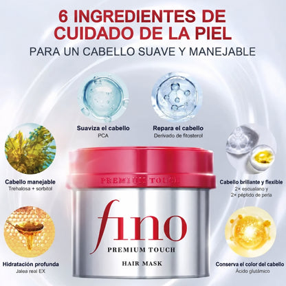 Mascarilla Fino Premium Touch Hair Mask 230g Japón