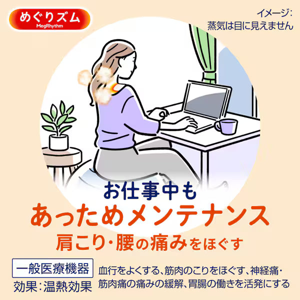Megrhythm Parches Térmicos Adhesivos 16 Pzs Japón