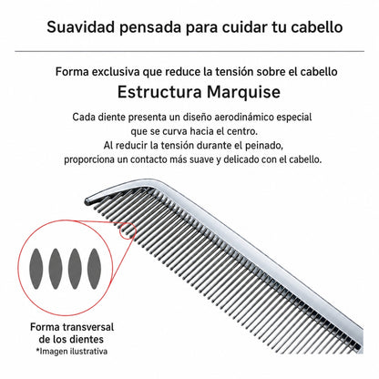 ReFa Heart Comb Aira – Peine Plegable Antiestático