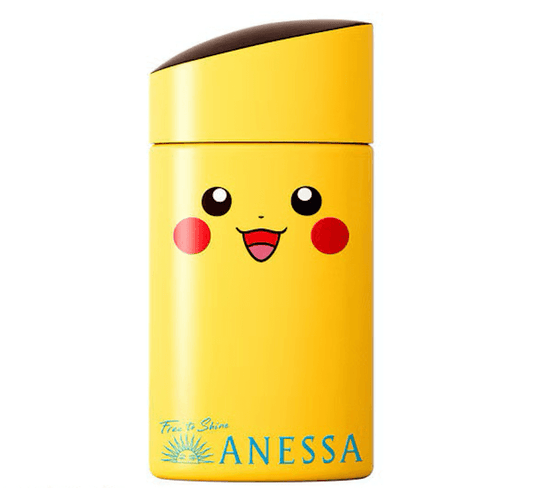Protector Solar Anessa Pokémon Pikachu Milk 60ml Japón