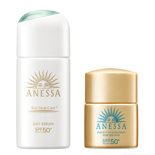 Set Anessa Day Serum 50+ 30ml y Protector Solar 50+ 12ml