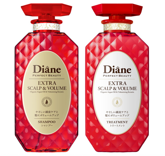 Shampoo y Tratamiento Scalp & Volume Diane 450 ml Japón